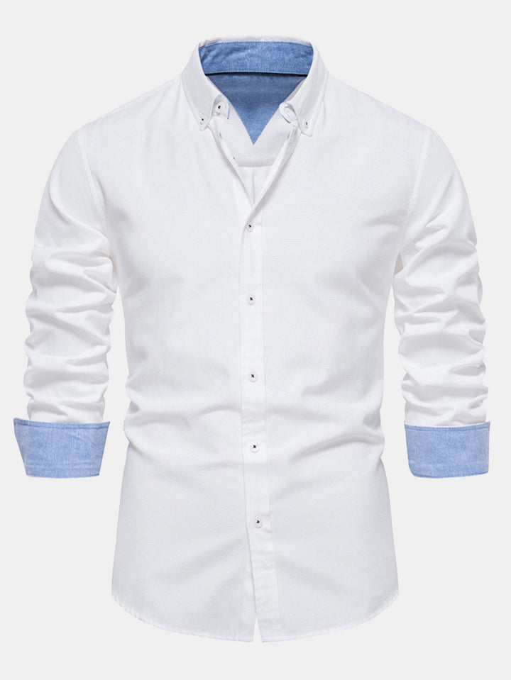 Tailored High-Neck Shirt