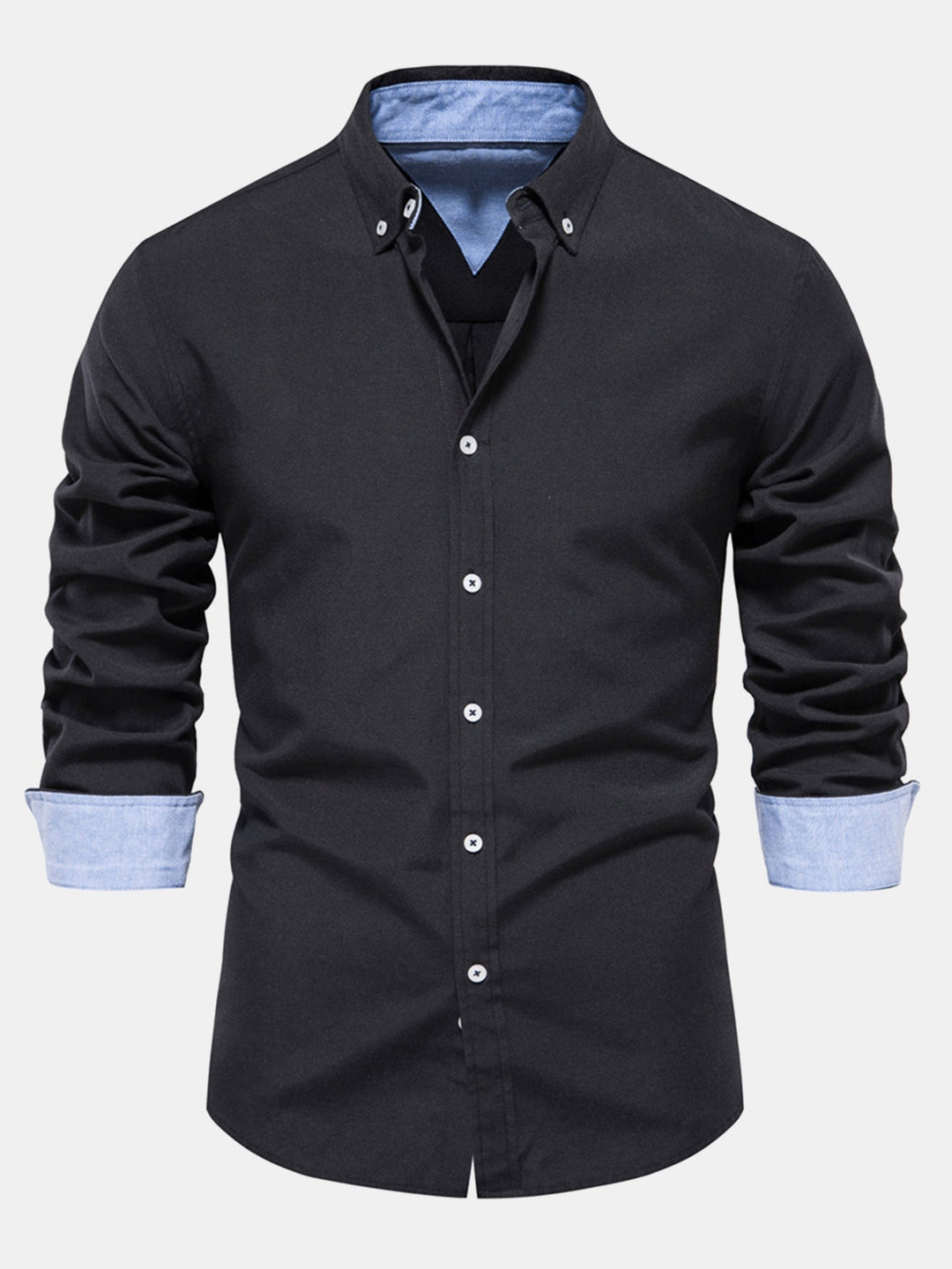 Tailored High-Neck Shirt