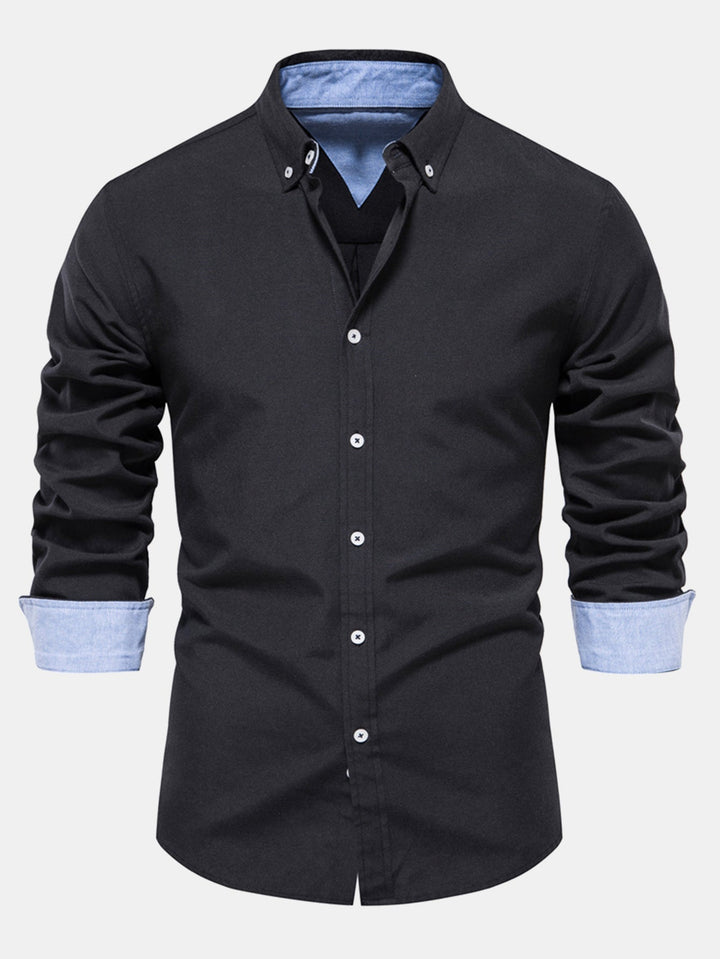 Tailored High-Neck Shirt
