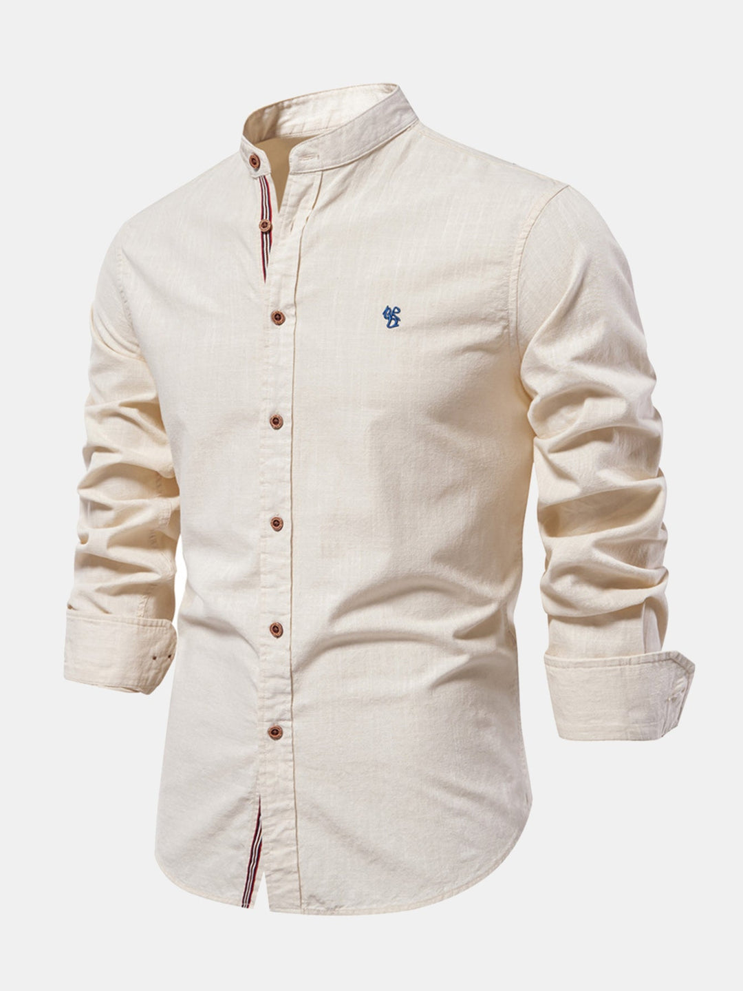 Tailored High-Neck Shirt