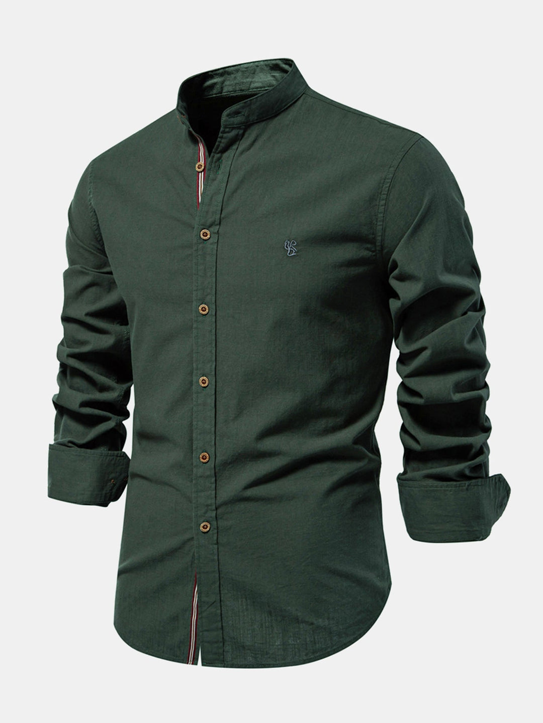 Tailored High-Neck Shirt