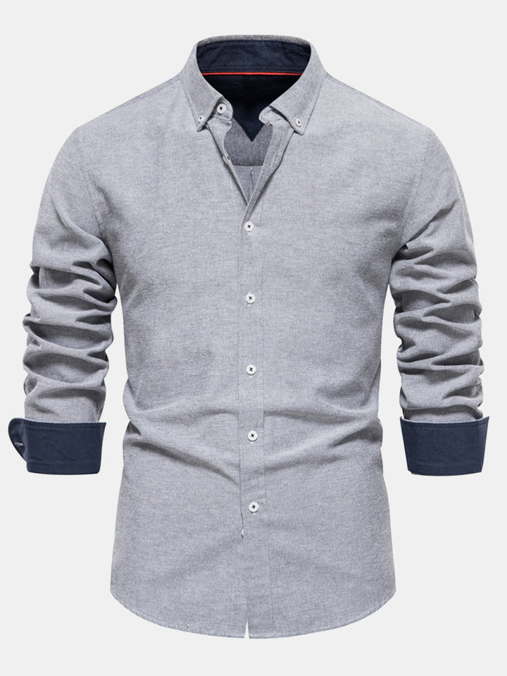 Tailored High-Neck Shirt
