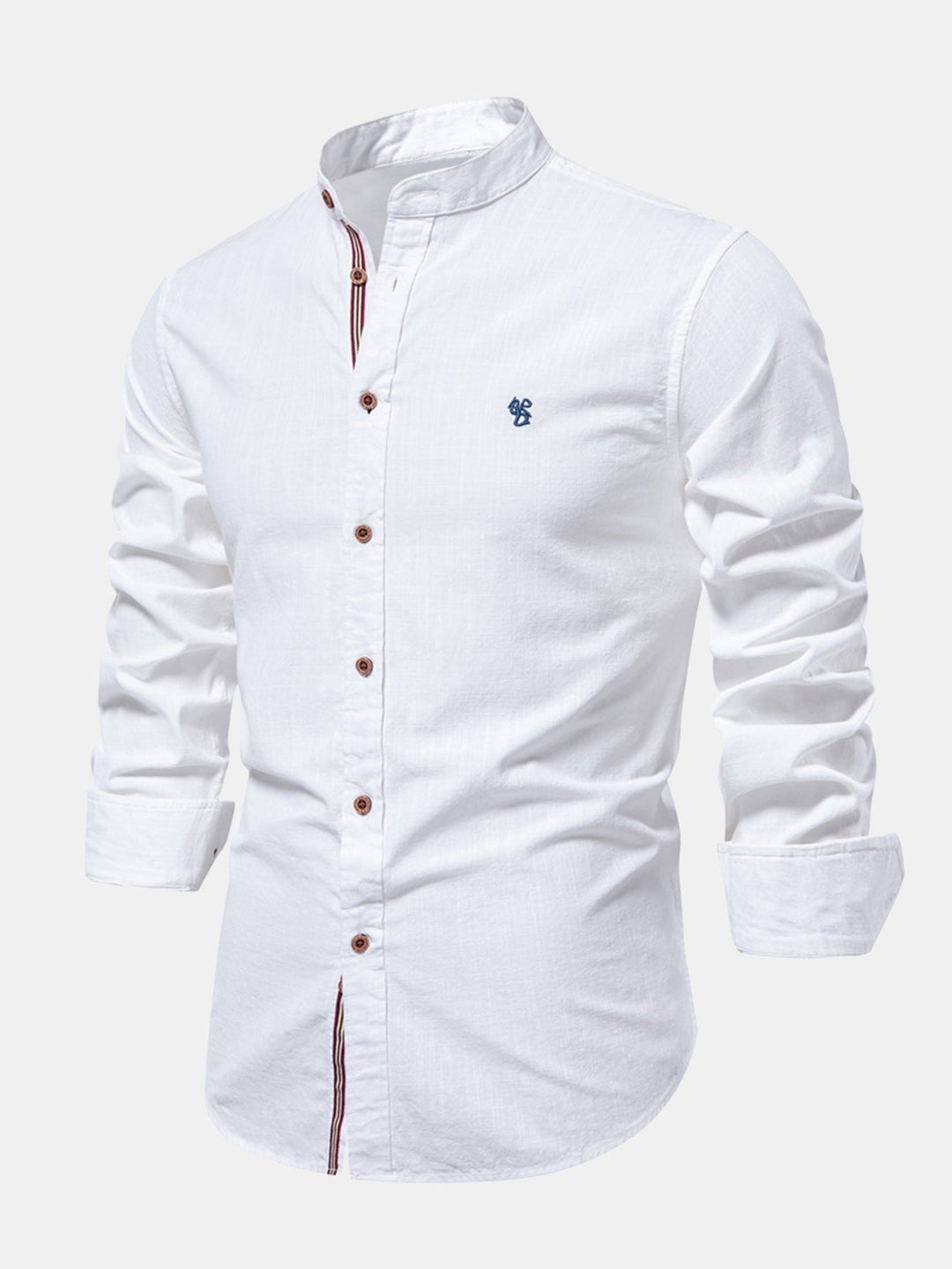 Tailored High-Neck Shirt