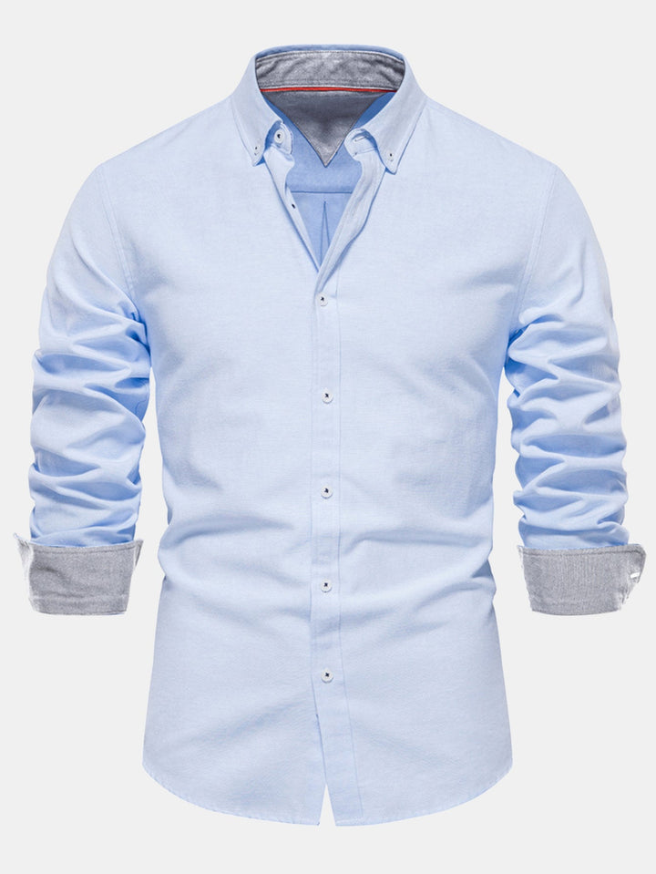 Tailored High-Neck Shirt