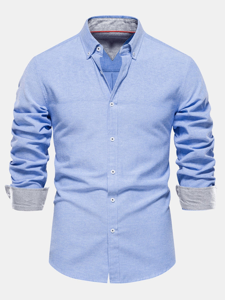Tailored High-Neck Shirt