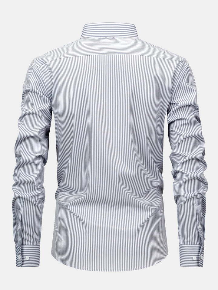Tailored High-Neck Shirt