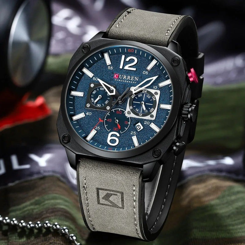 Quartz Business Leather Watch™ - Olsen & Olsen