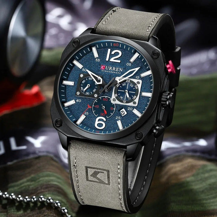 Quartz Business Leather Watch™ - Olsen & Olsen