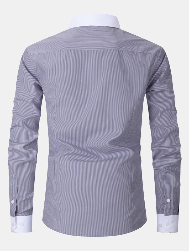 Tailored High-Neck Shirt