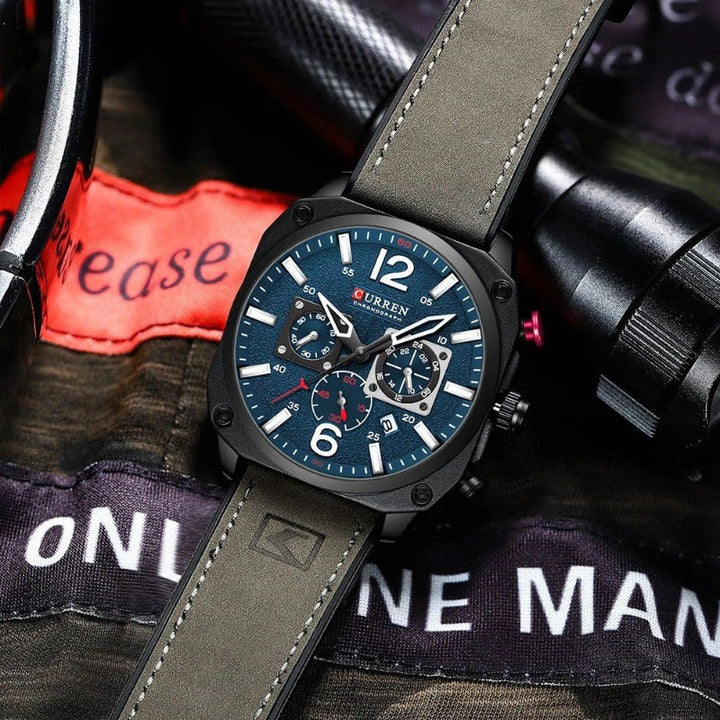 Quartz Business Leather Watch™ - Olsen & Olsen