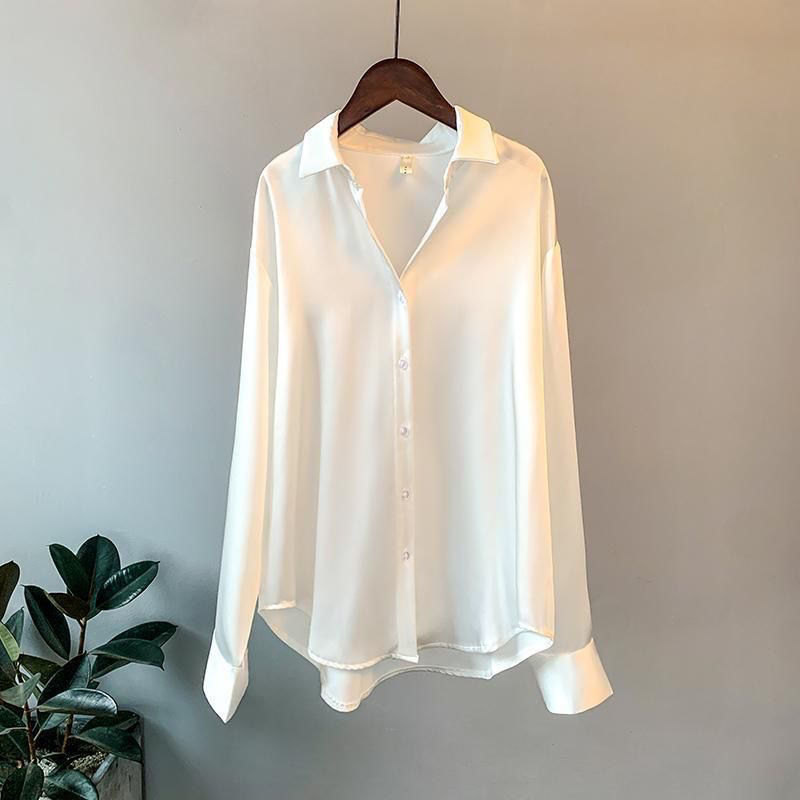 Nat™ - Elegant Satin Shirt