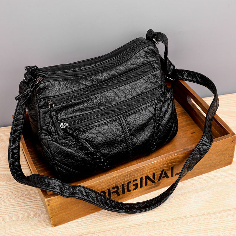 Amy™ - Small Leather Handbag