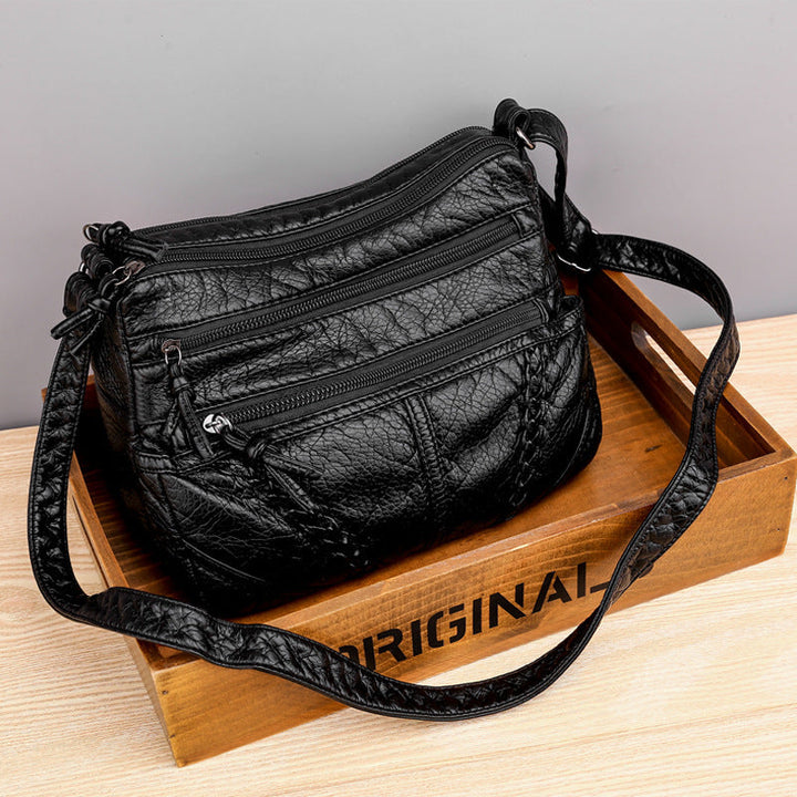Amy™ - Small Leather Handbag
