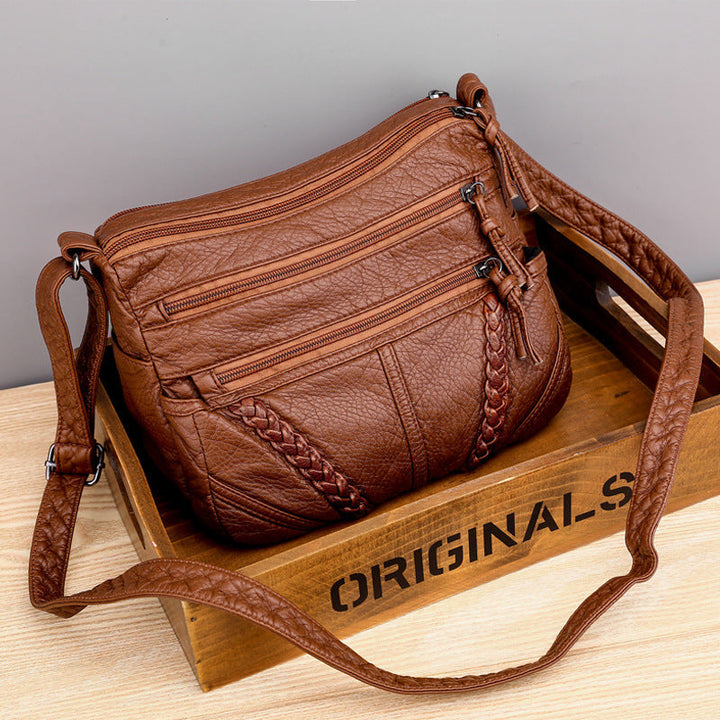 Amy™ - Small Leather Handbag