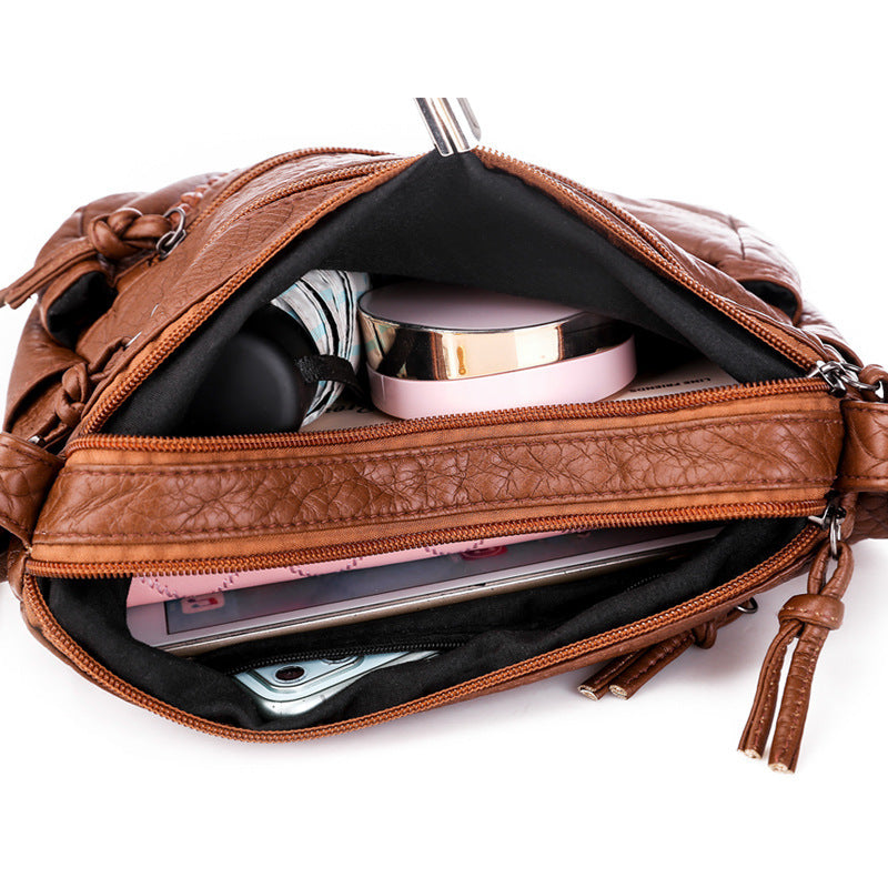 Amy™ - Small Leather Handbag