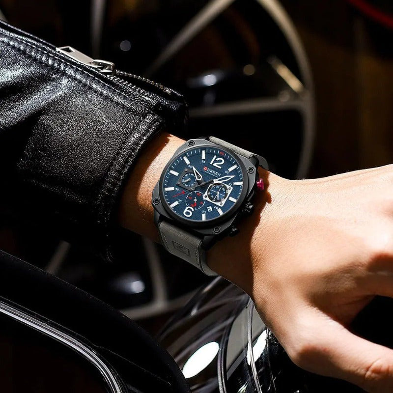 Quartz Business Leather Watch™ - Olsen & Olsen