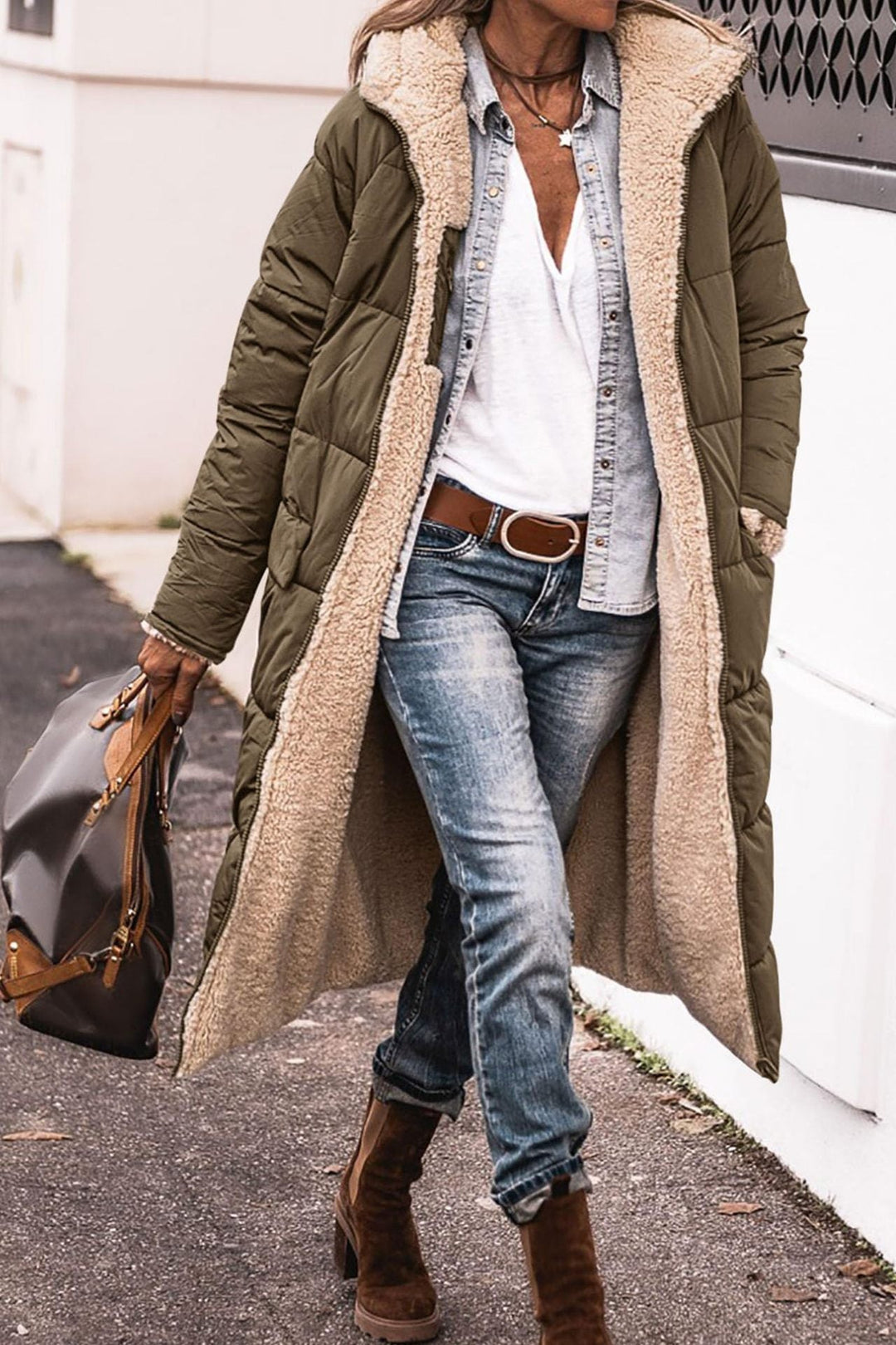 Apolline™ - Double Fur Coat