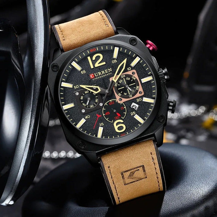 Quartz Business Leather Watch™ - Olsen & Olsen