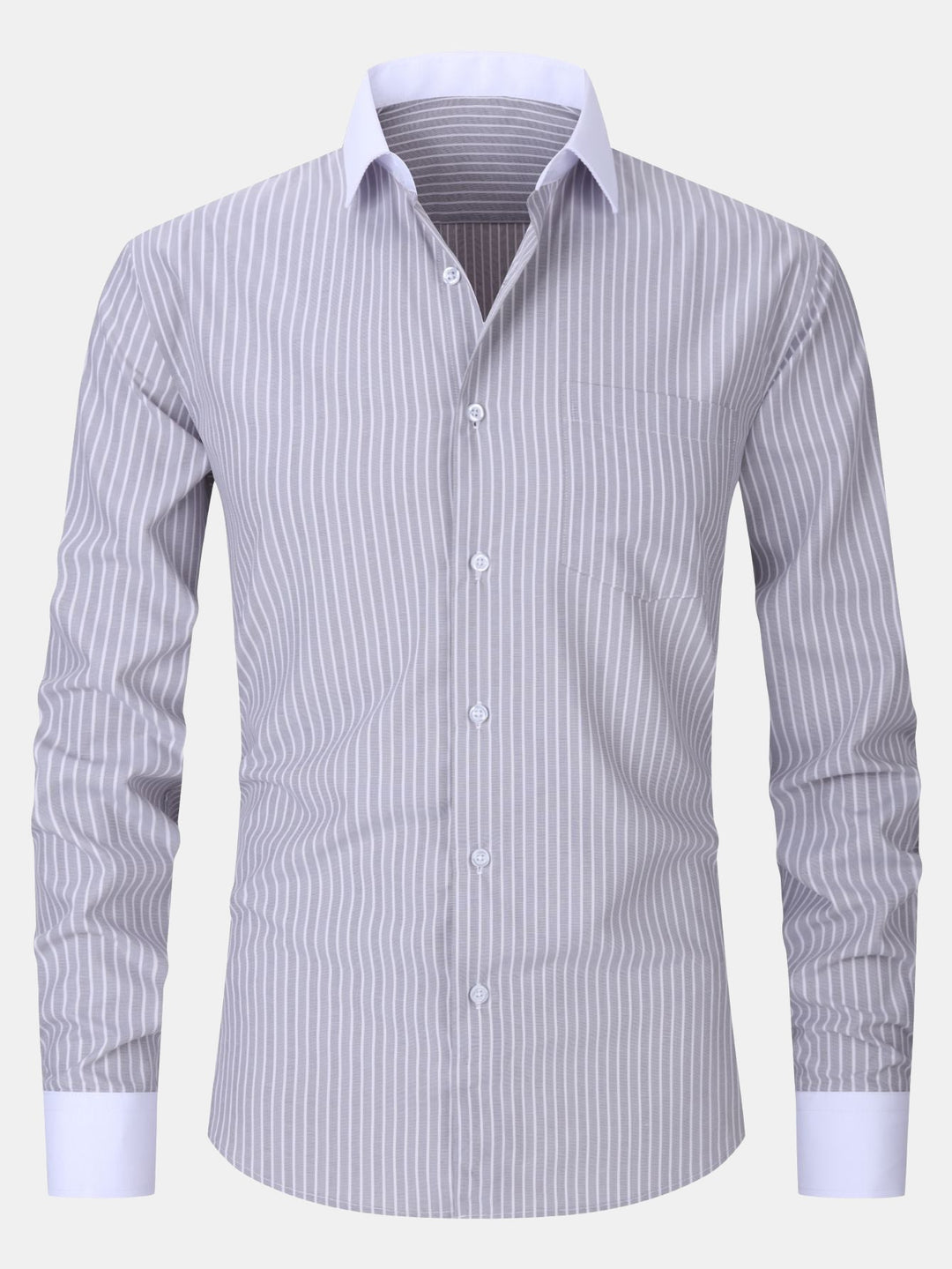 Tailored High-Neck Shirt