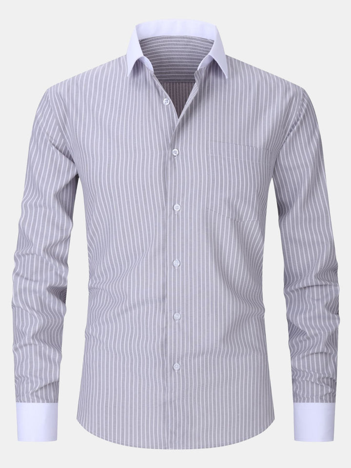 Tailored High-Neck Shirt