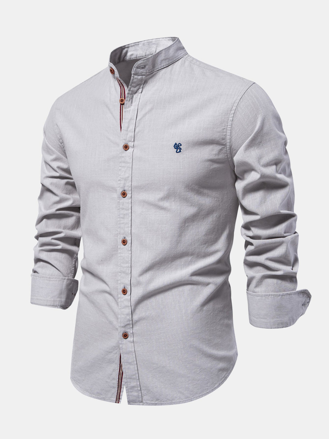 Tailored High-Neck Shirt