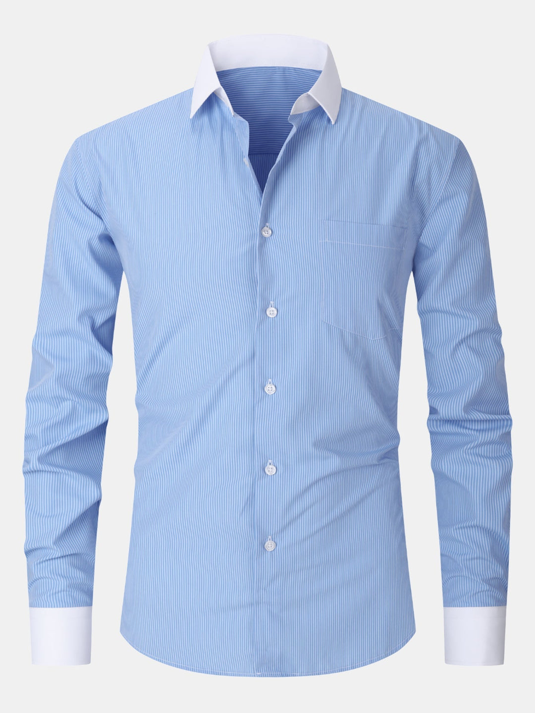 Tailored High-Neck Shirt