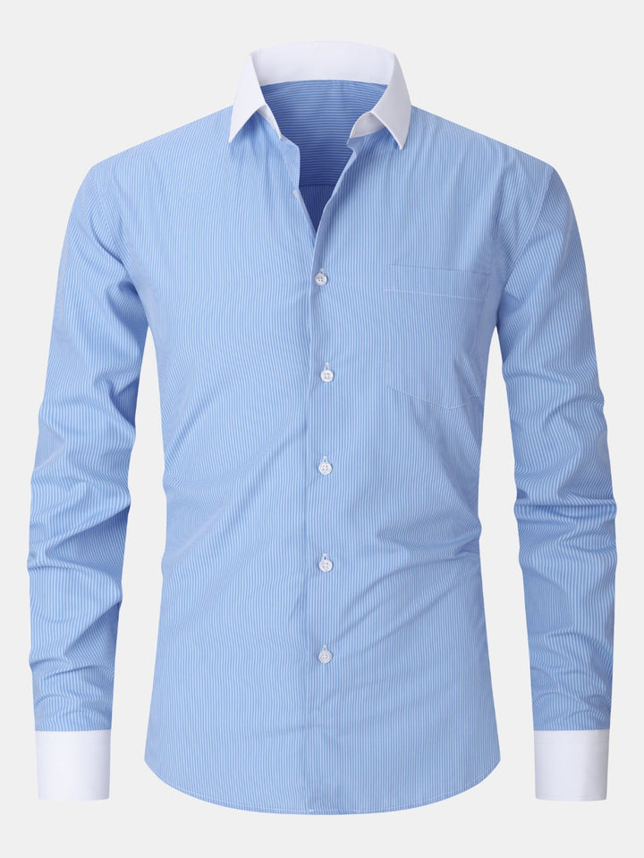 Tailored High-Neck Shirt