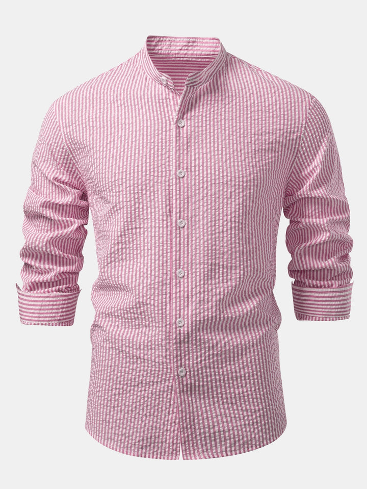 Tailored High-Neck Shirt