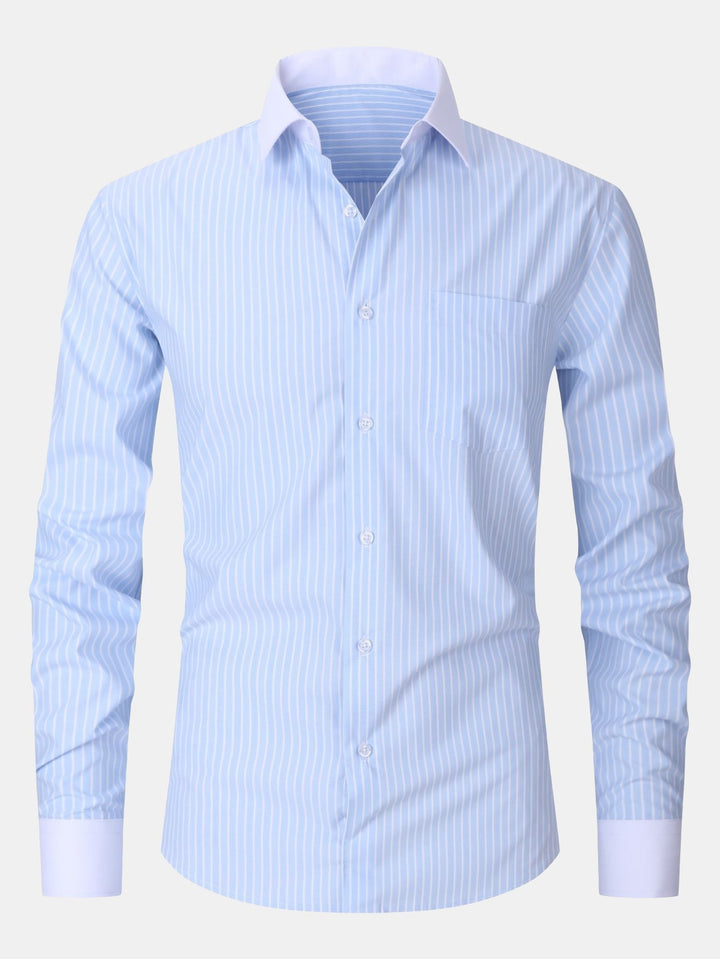 Tailored High-Neck Shirt