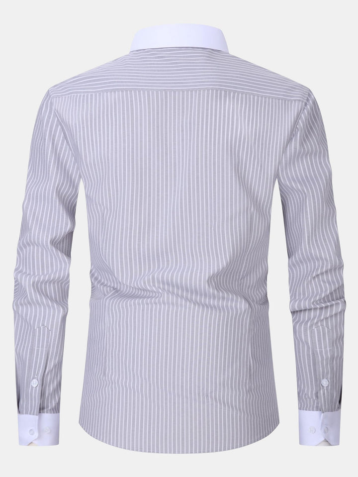 Tailored High-Neck Shirt