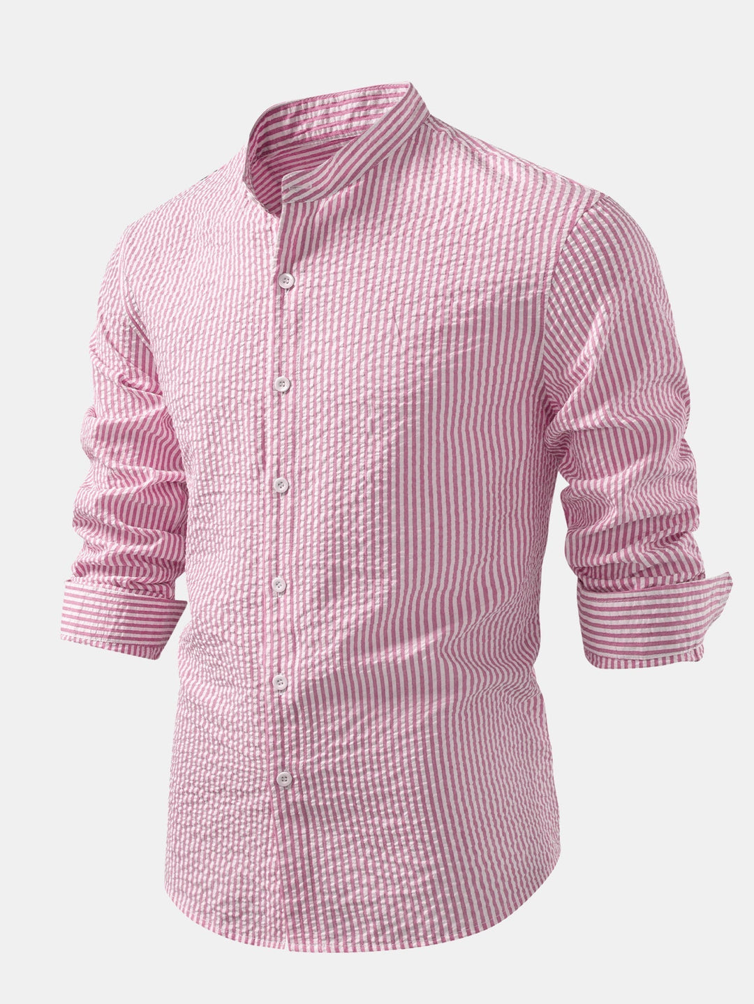 Tailored High-Neck Shirt