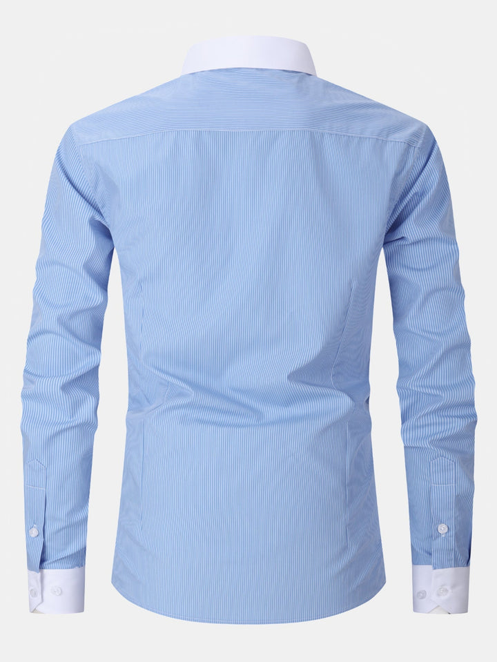 Tailored High-Neck Shirt