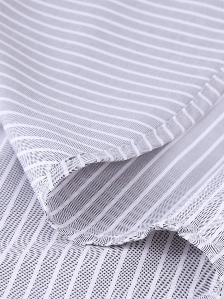 Tailored High-Neck Shirt