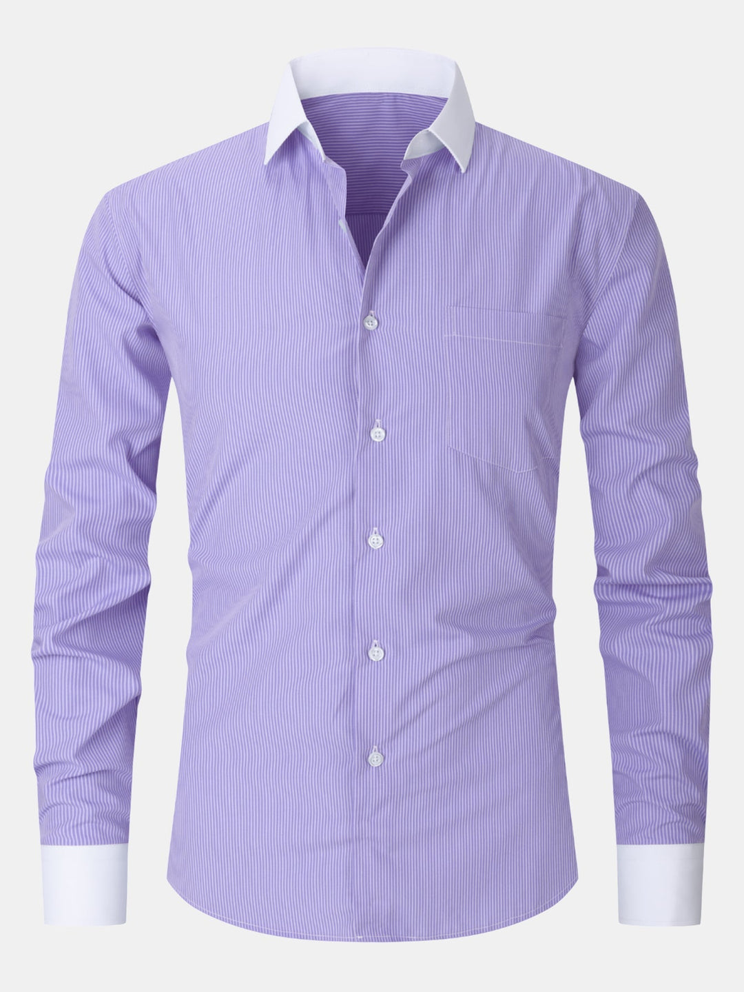 Tailored High-Neck Shirt