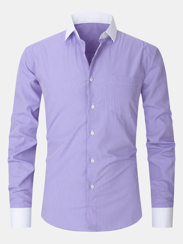Tailored High-Neck Shirt