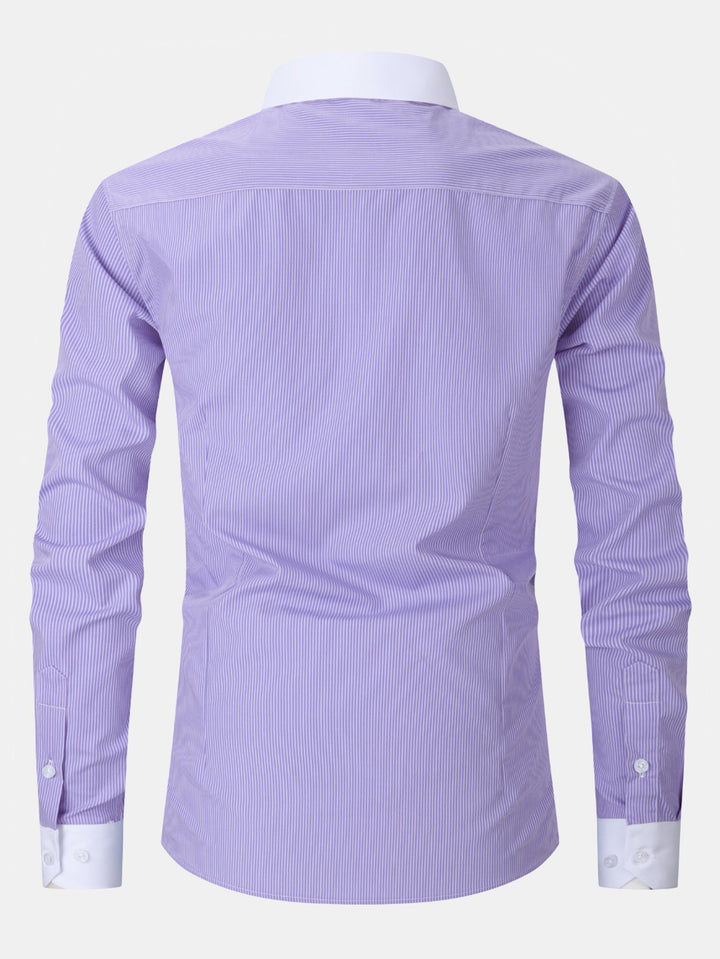 Tailored High-Neck Shirt