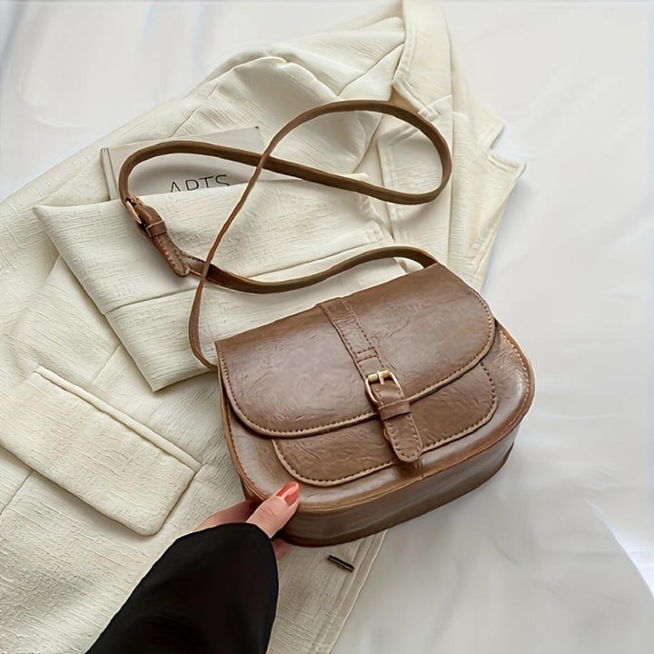 Evelyn Saddle Style Shoulder Bag