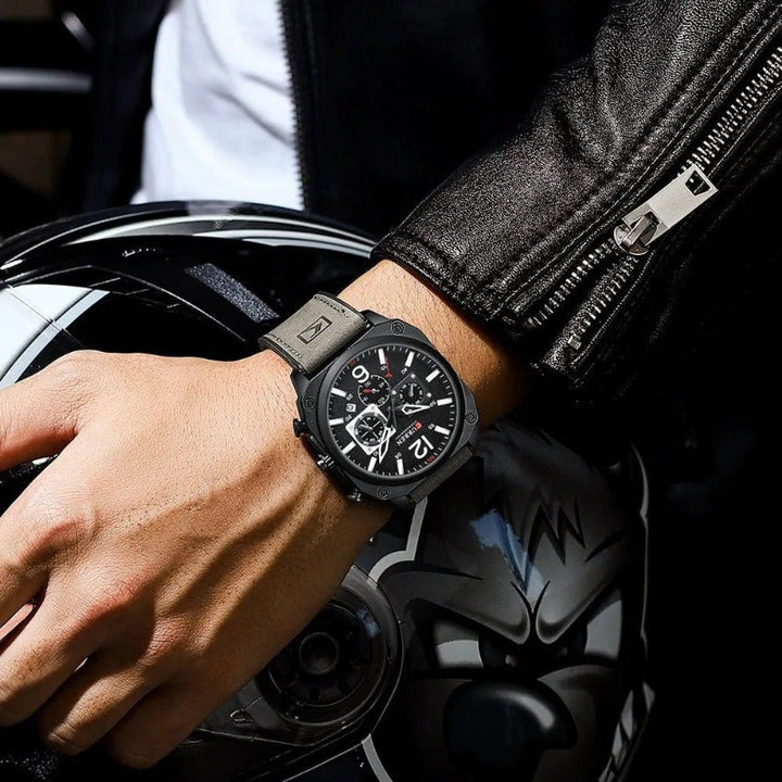 Quartz Business Leather Watch™ - Olsen & Olsen