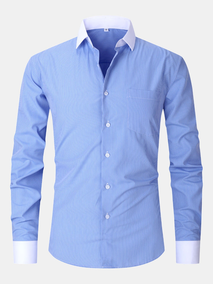 Tailored High-Neck Shirt