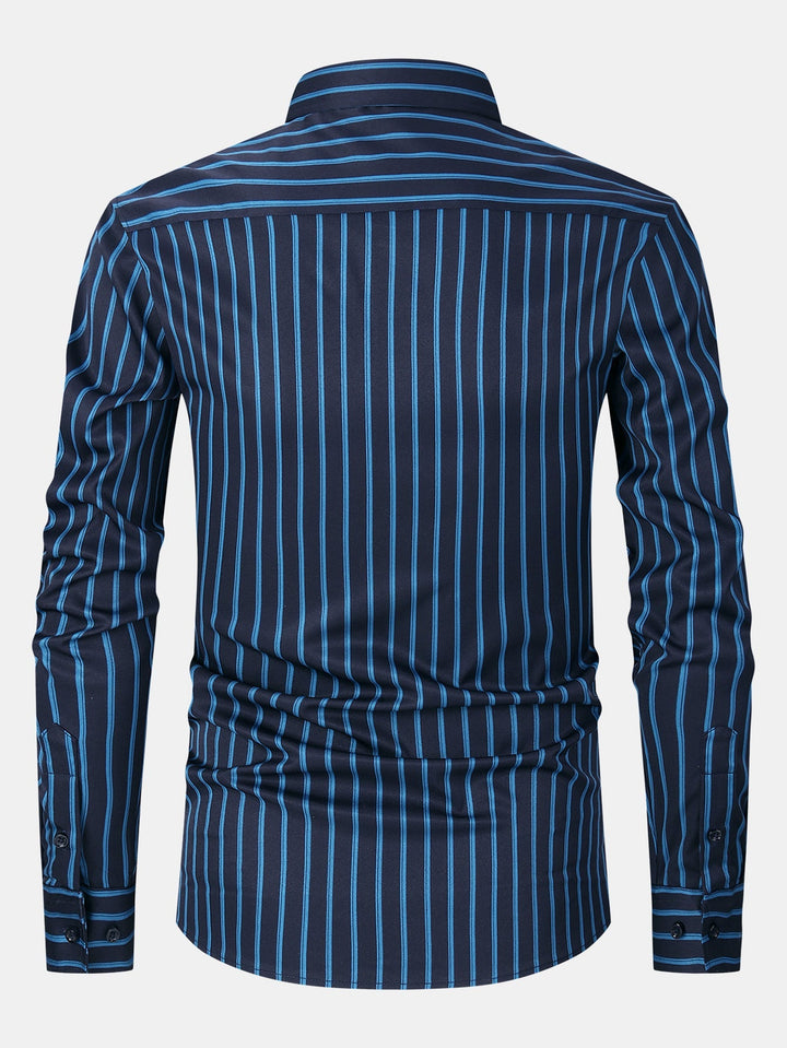 Tailored High-Neck Shirt
