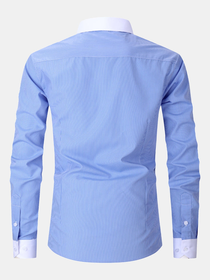 Tailored High-Neck Shirt