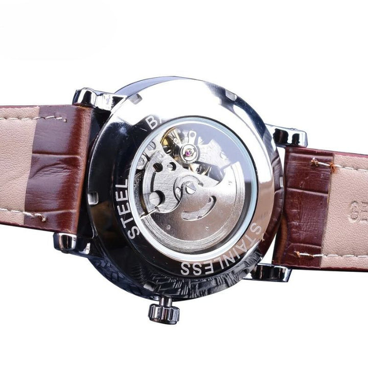 Luxury Automatic Leather Watch™ - Olsen & Olsen