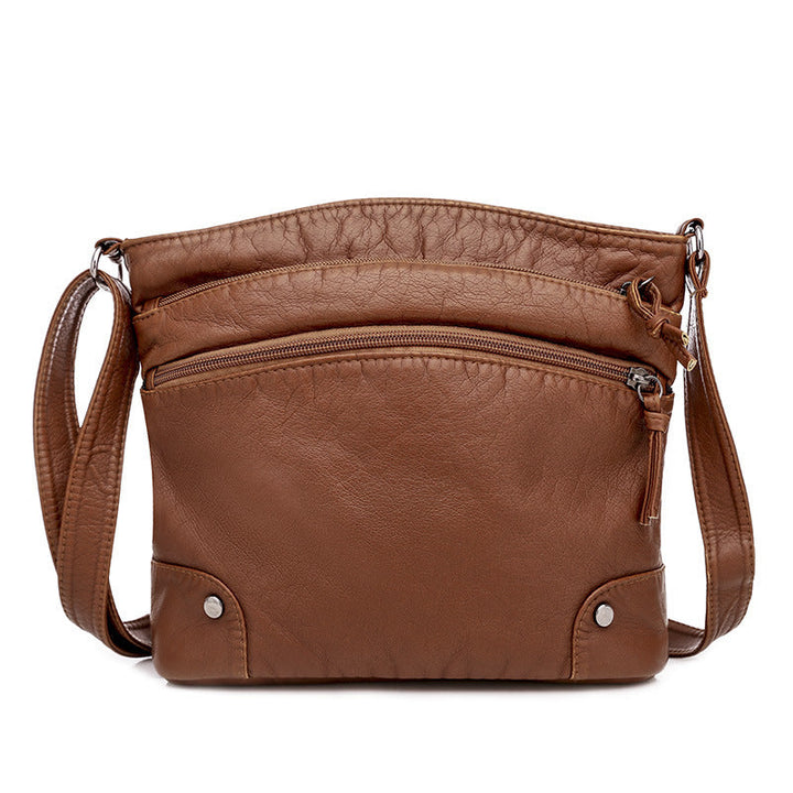 Sandrine™ - Leather Shoulder Bag