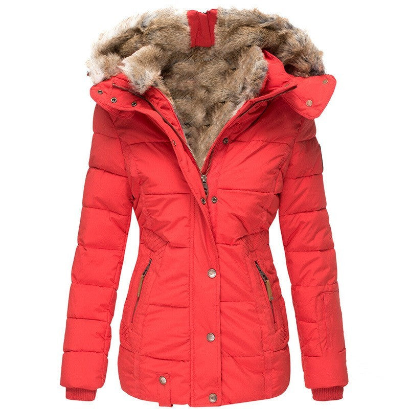 Katia™ – Winter Coat Lined with Fur