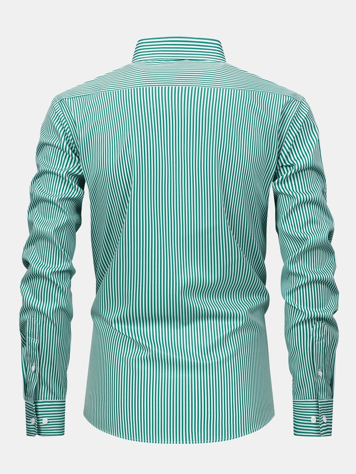Tailored High-Neck Shirt