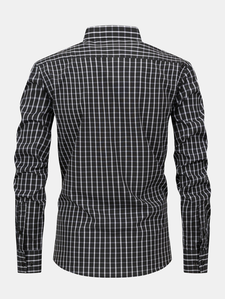 Tailored High-Neck Shirt