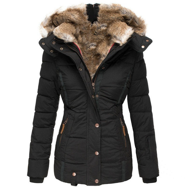 Katia™ – Winter Coat Lined with Fur