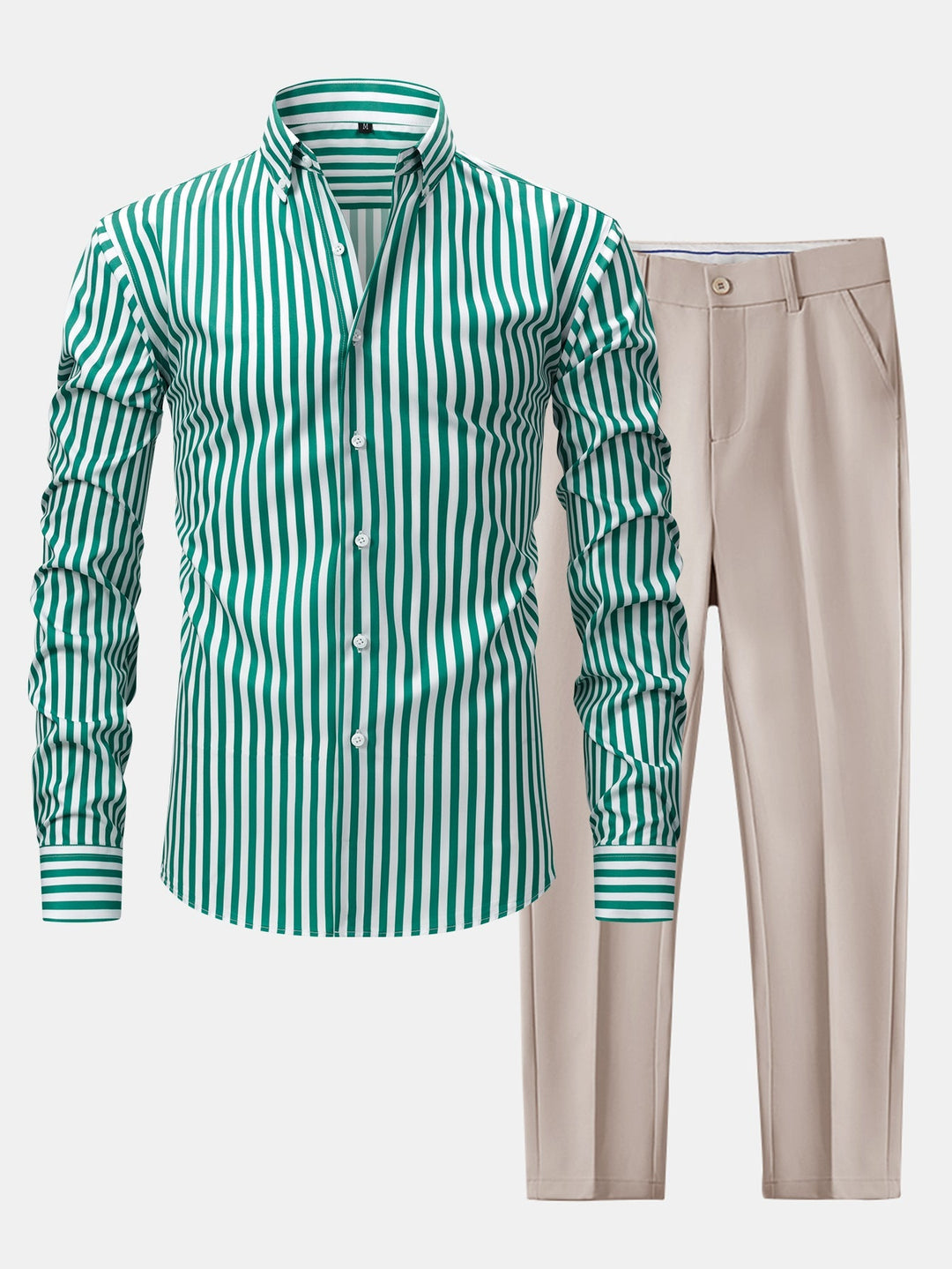 Tailored Dress Shirt & Pants Set