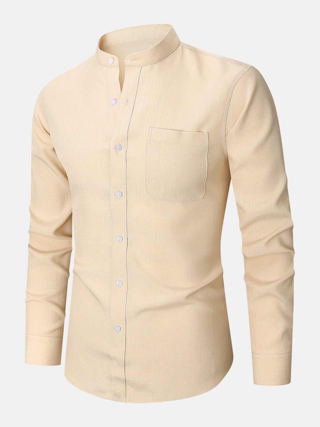 Tailored High-Neck Shirt