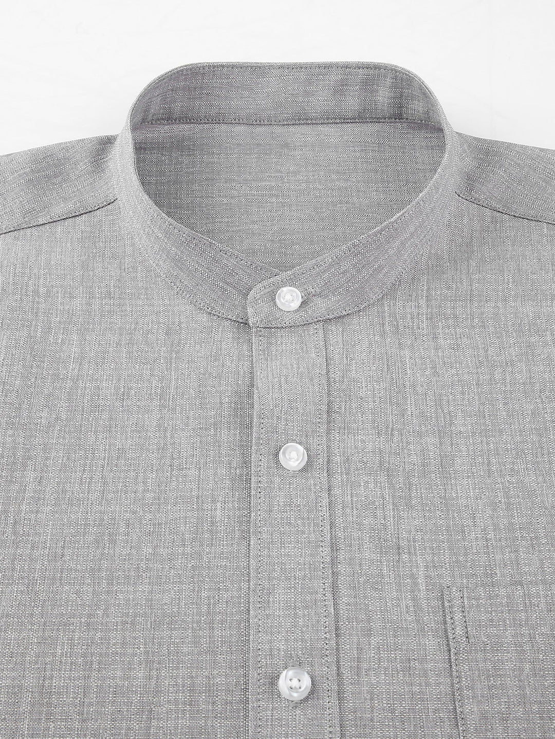 Tailored High-Neck Shirt